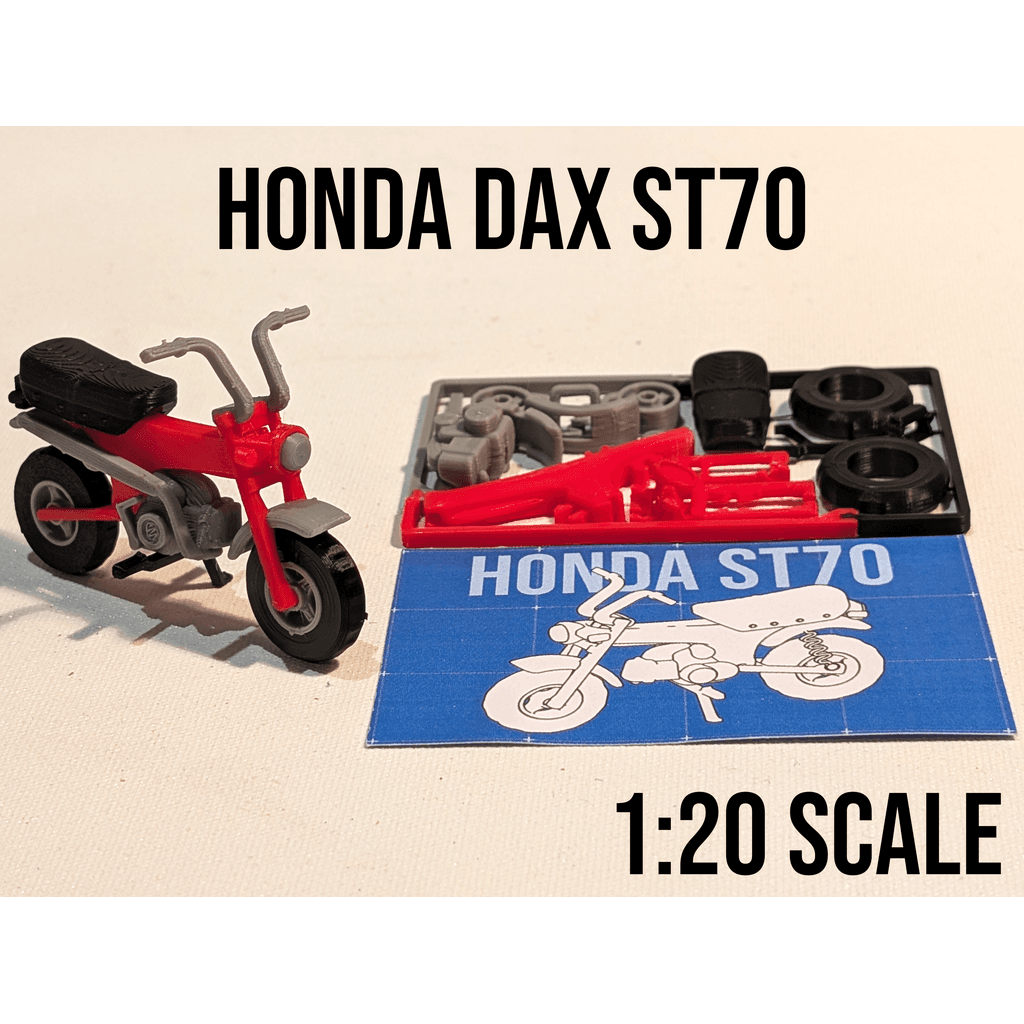 Honda Dax — карта-конструктор — фото 1
