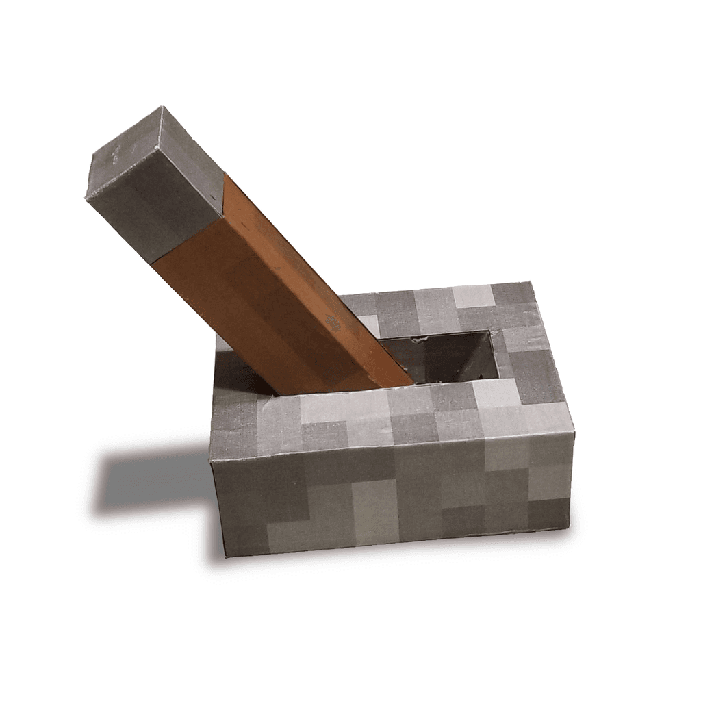 Накладка на выключатель «Рычаг Minecraft» — фото 1