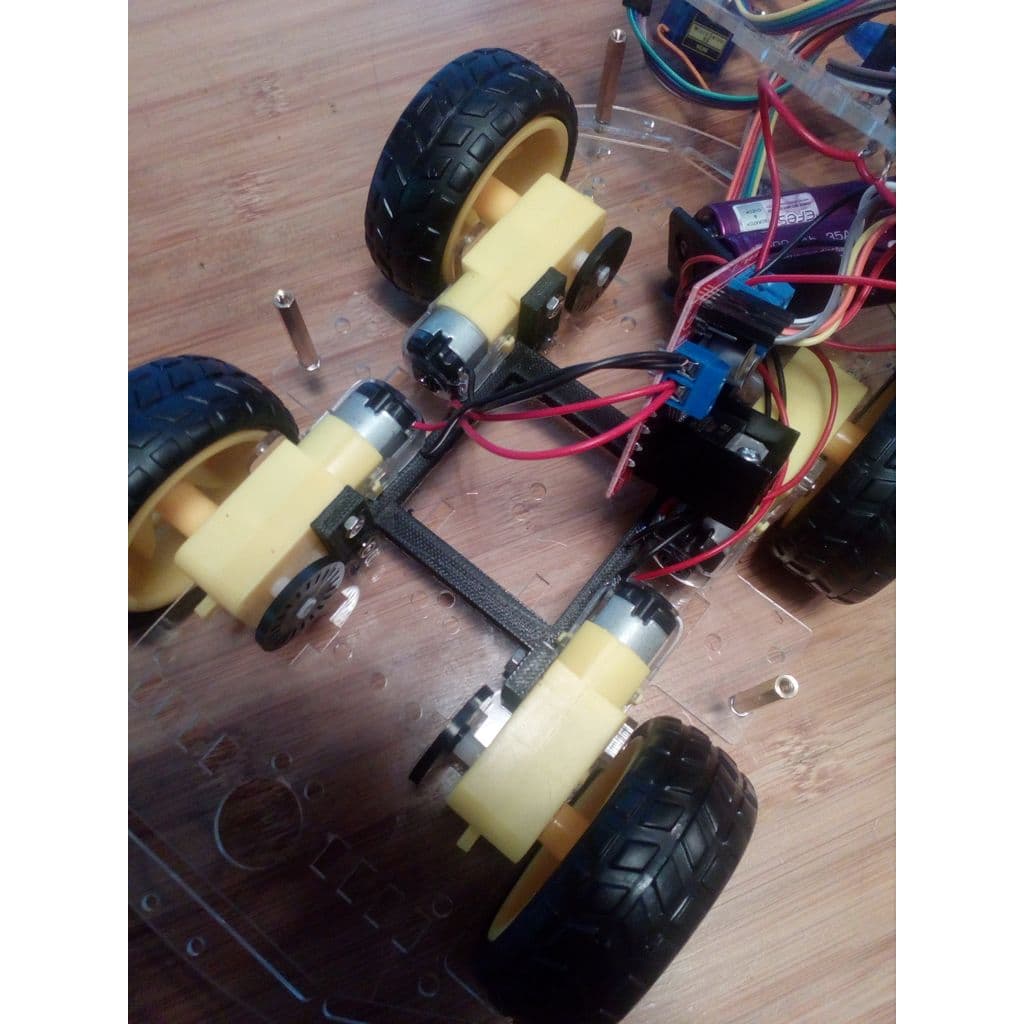 Крепление для двигателя Arduino 4WD — фото 1
