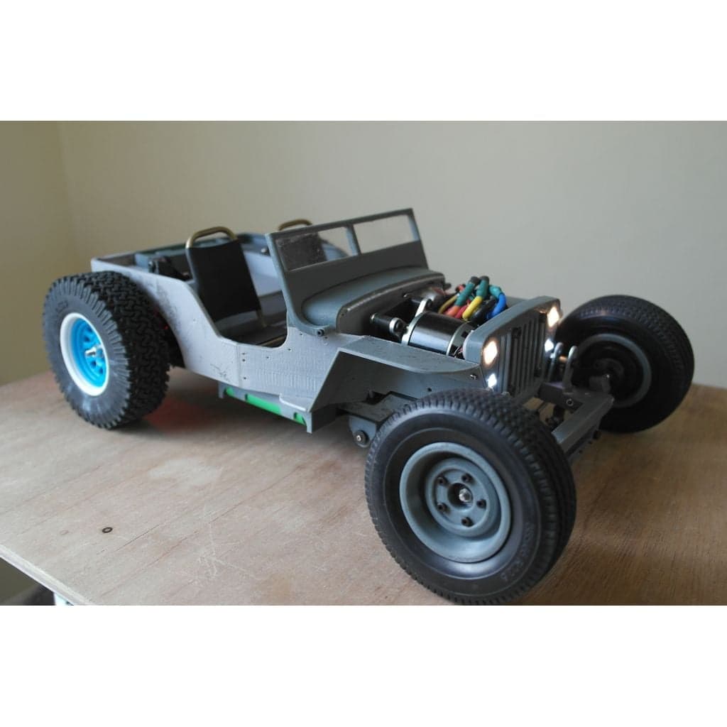 Ходовая RC-джипа Rat Rod (2-скоростная КПП) — фото 3
