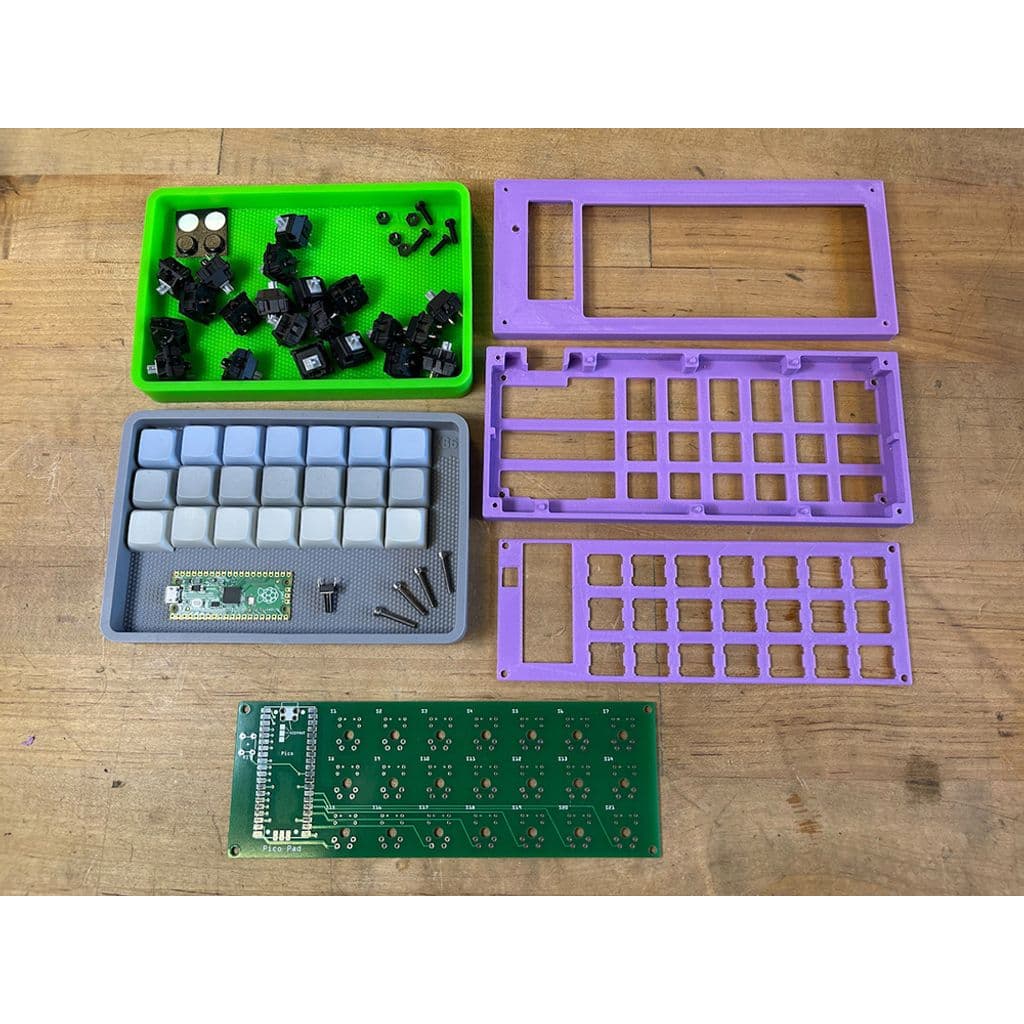Корпус для механической клавиатуры на Raspberry Pi Pico — фото 3