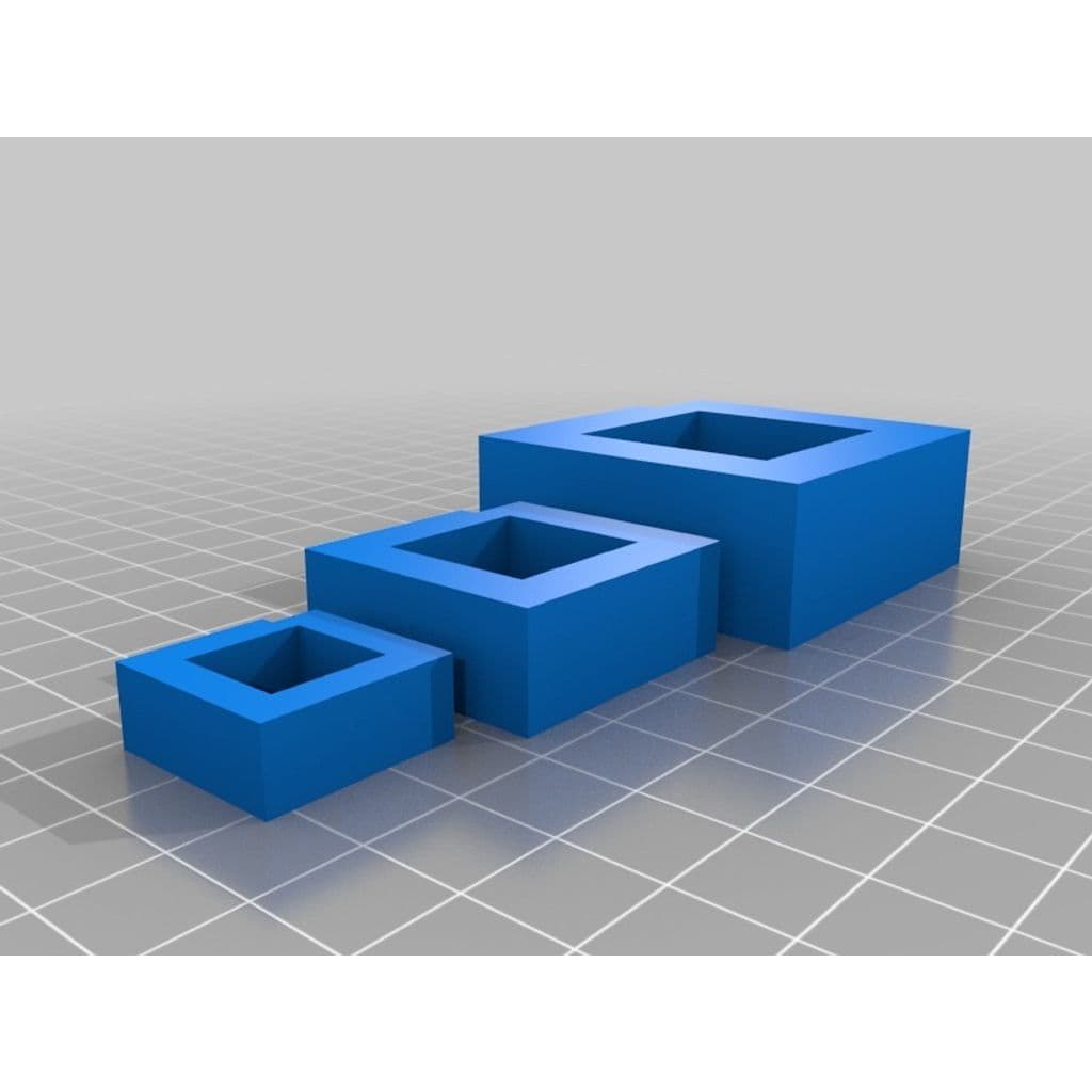 Калибровочные кубики для 3D-принтера — фото 1