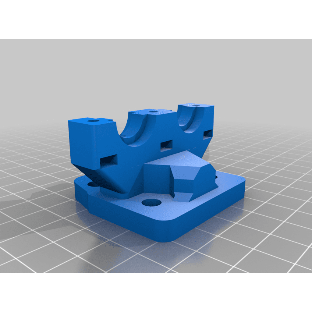Крепление для двух экструдеров Prusa i3 — фото 1