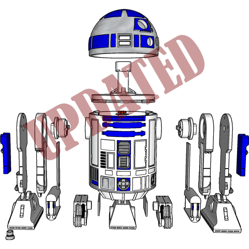 R2-D2 в масштабе 1:4 — фото 1