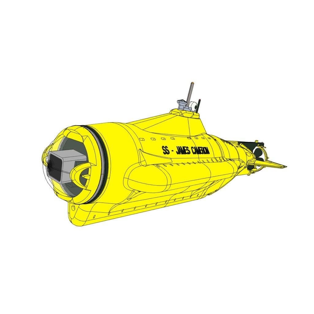Корпус RC-субмарины Cyclops — фото 2