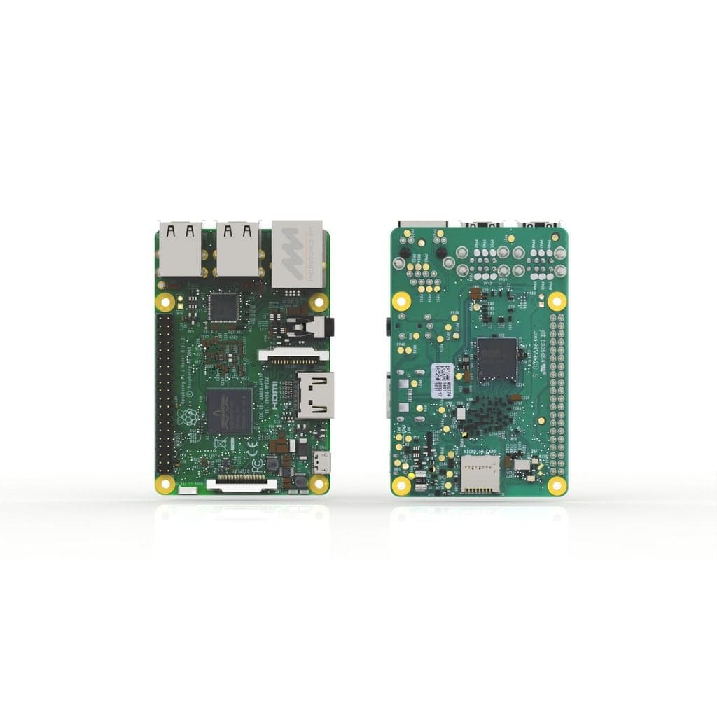 Эталонная 3D-модель Raspberry Pi 3 Model B — фото 2