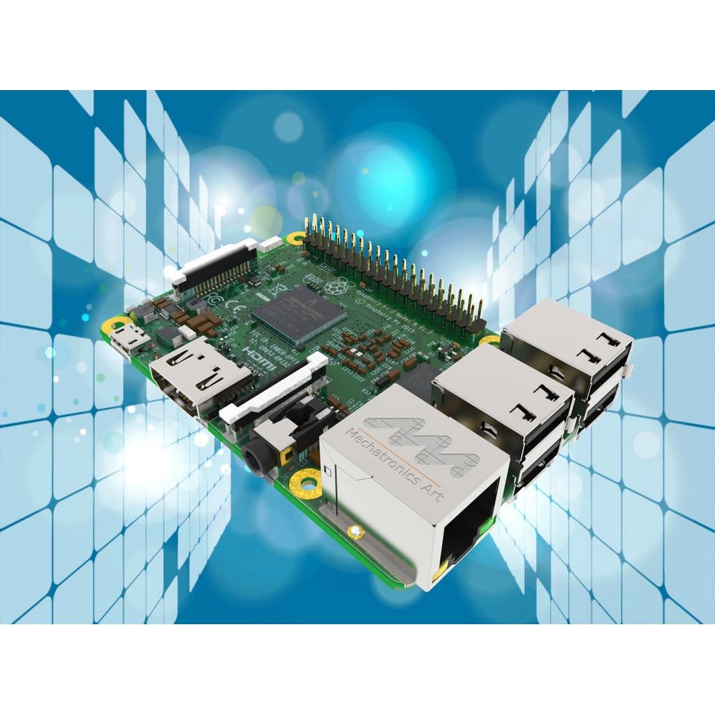 Эталонная 3D-модель Raspberry Pi 3 Model B — фото 3