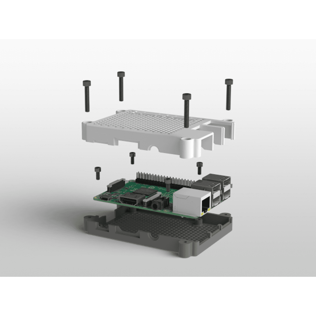 Корпус для Raspberry Pi 3B+ с сотовой вентиляцией — фото 3