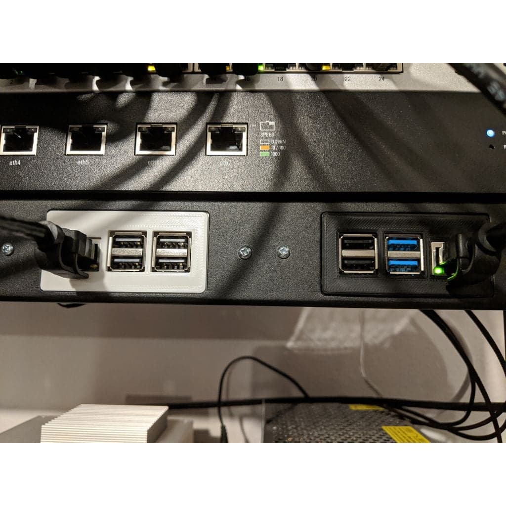 Крепление для Raspberry Pi в стойку — фото 2