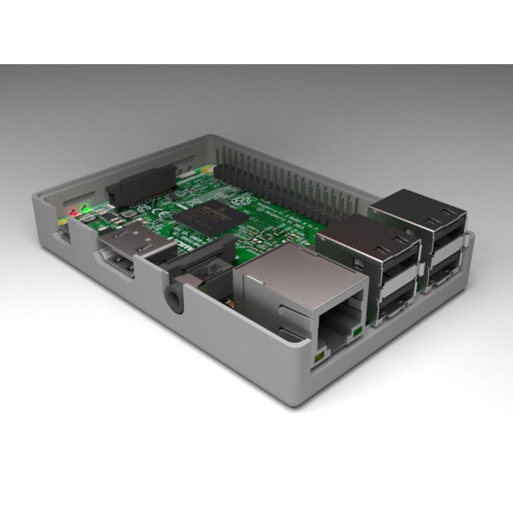 Корпус для платы Raspberry Pi с креплениями — фото 3