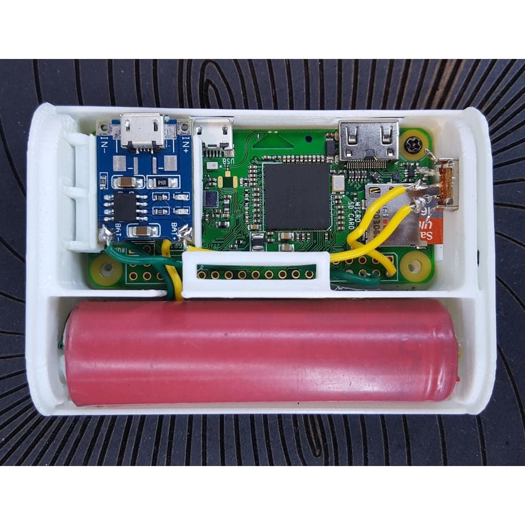 Корпус для Raspberry Pi Zero с аккумулятором — фото 1