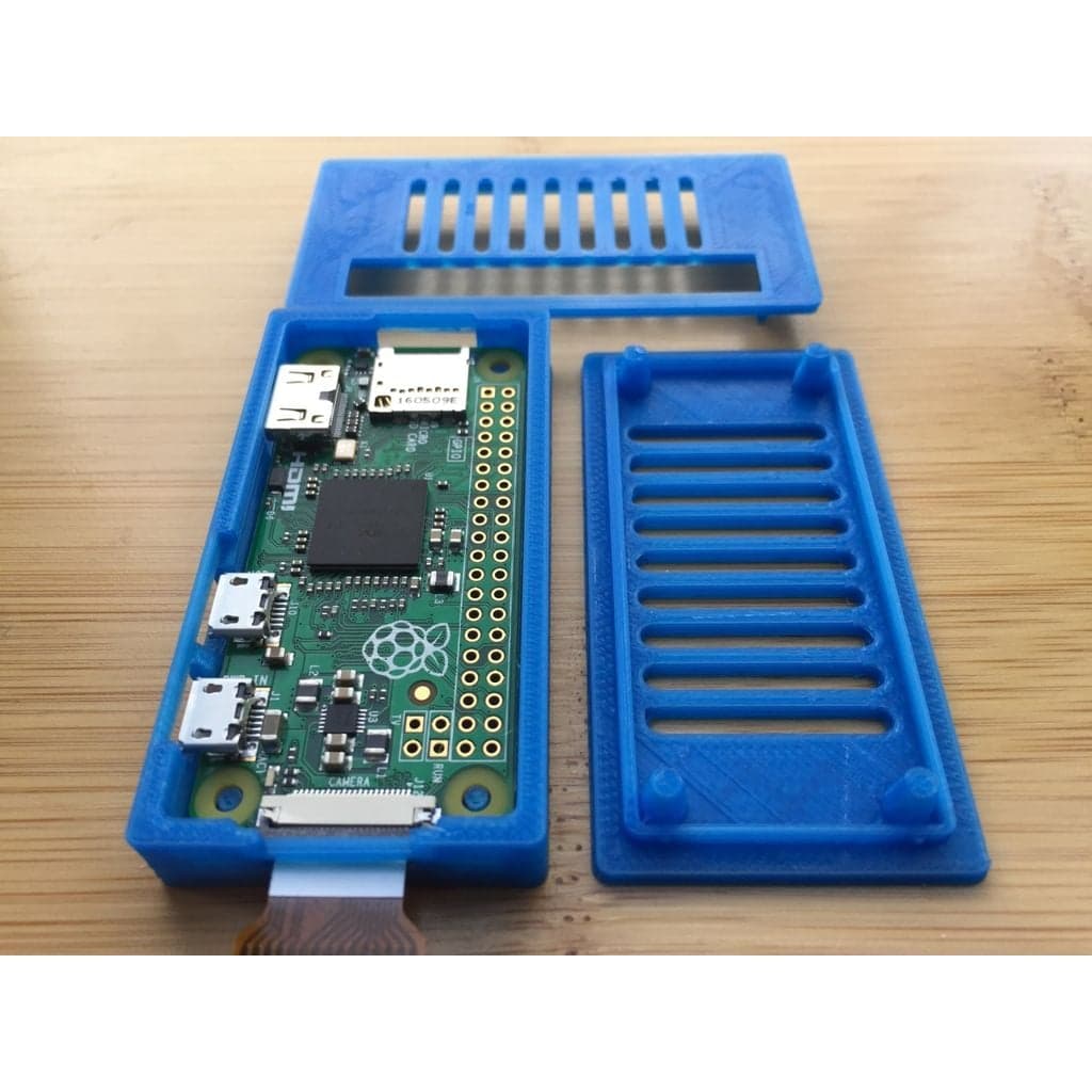 Корпус Raspberry Pi Zero/Zero 2 (без винтов, со слотом камеры) — фото 1