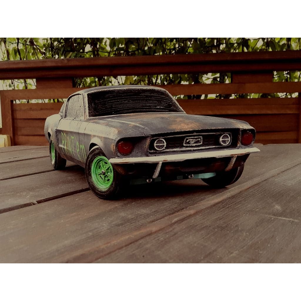 Шасси RC маслкара 1:12 (Mustang '68) — фото 2