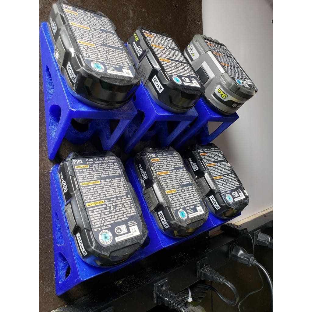 Крепление на стену для аккумуляторов Ryobi One+ — фото 2