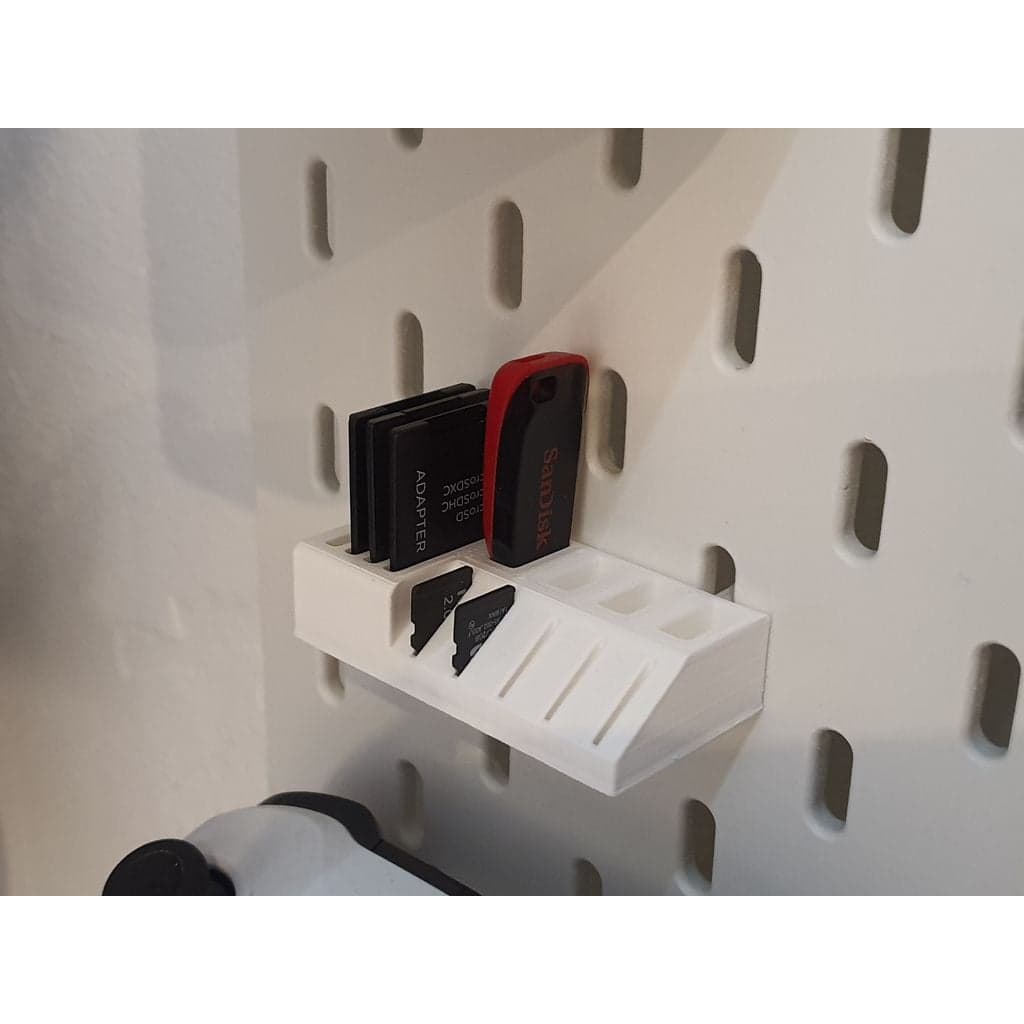 Держатель USB и SD-карт для IKEA Skadis — фото 1