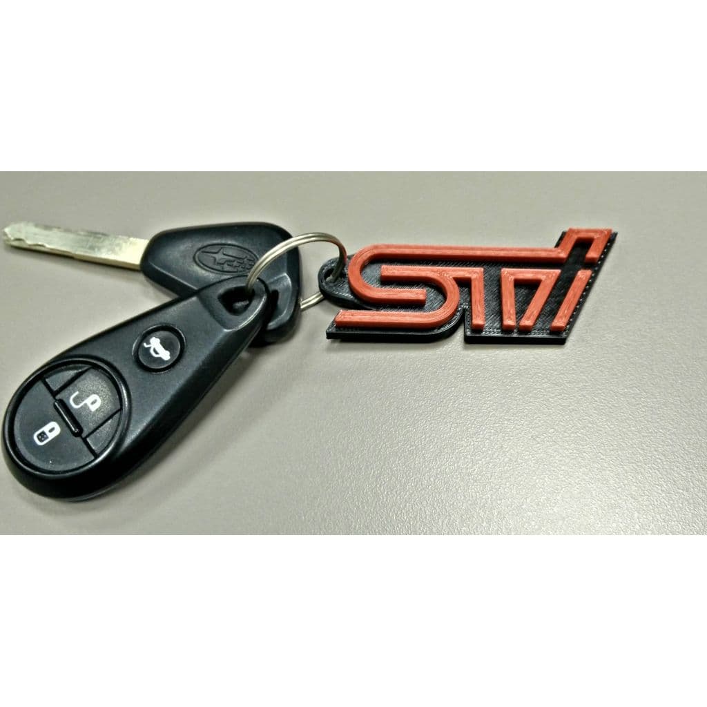 Брелок-эмблема Subaru STi — фото 1