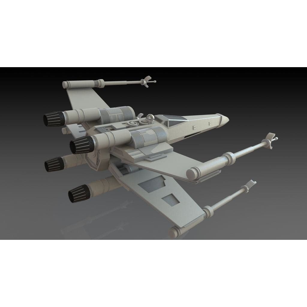 Истребитель X-Wing с раскрывающимися крыльями — фото 2
