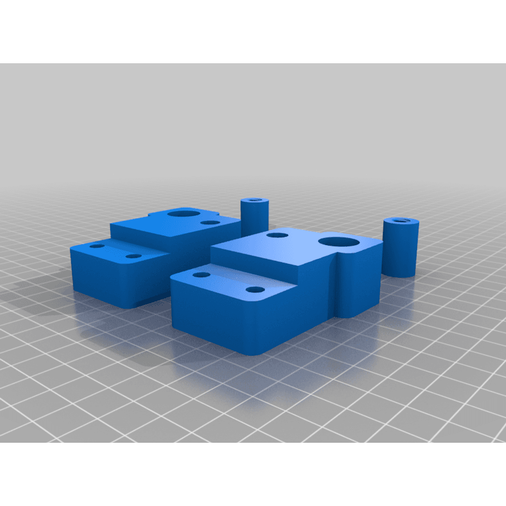 Верхняя опора оси Z с стабилизатором подшипника для HICTOP Prusa i3 — фото 2
